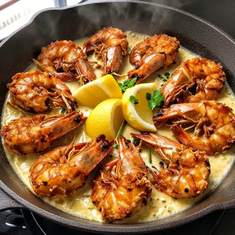Cajun Voodoo Shrimp Garlic Butter Sauce