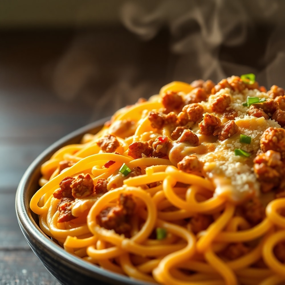 cheesy taco pasta