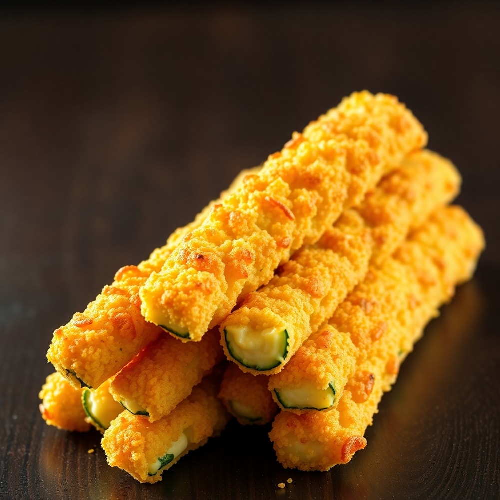 cheesy zucchini breadsticks