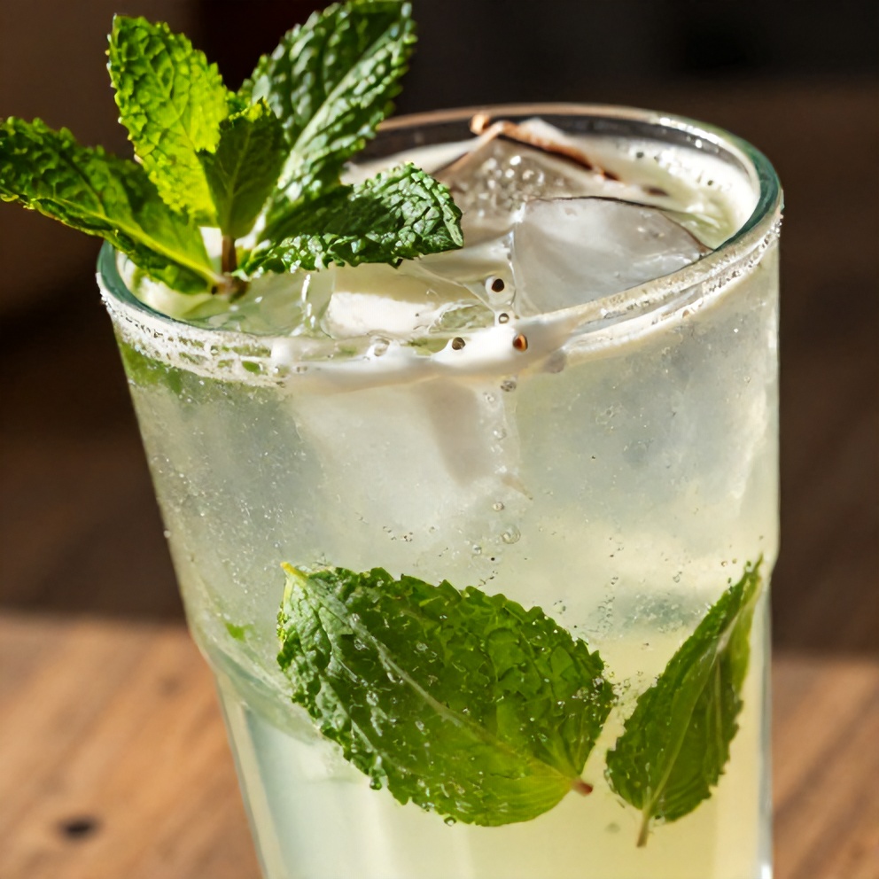 White Christmas Mojito