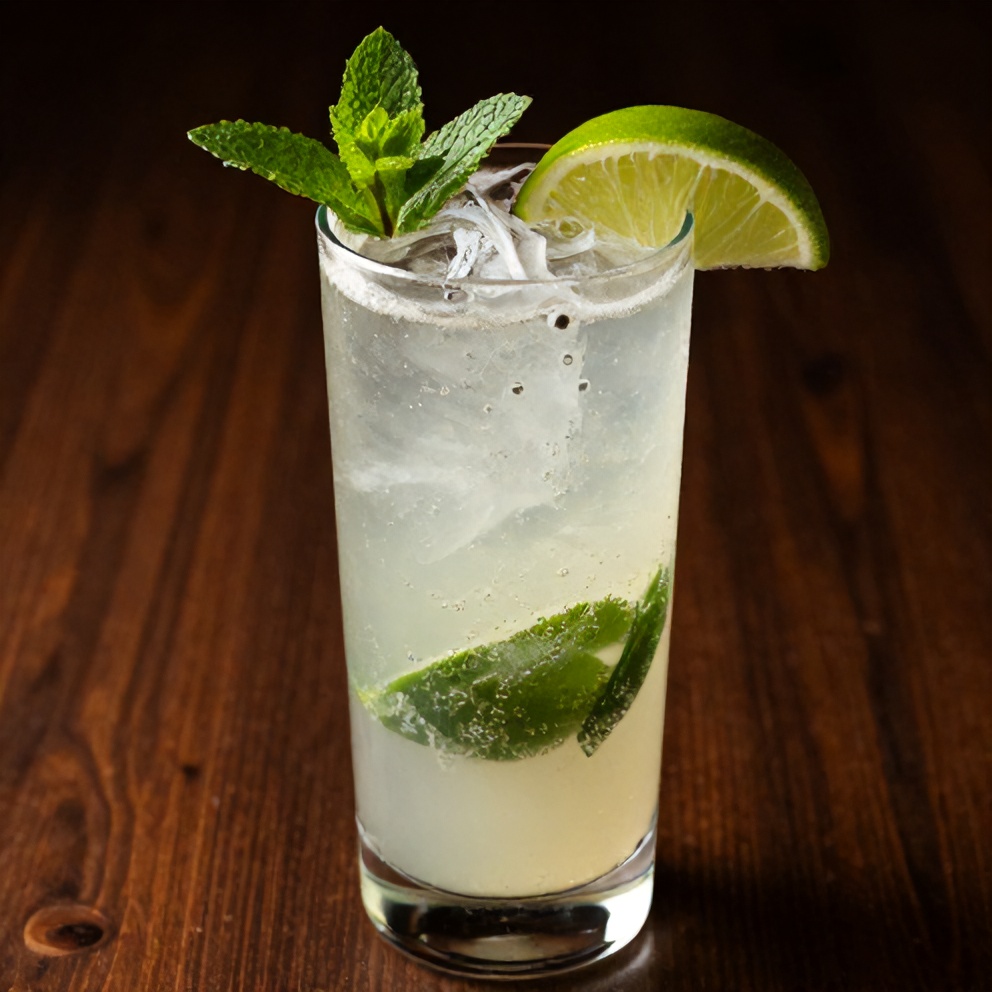 Finished White Christmas Mojito