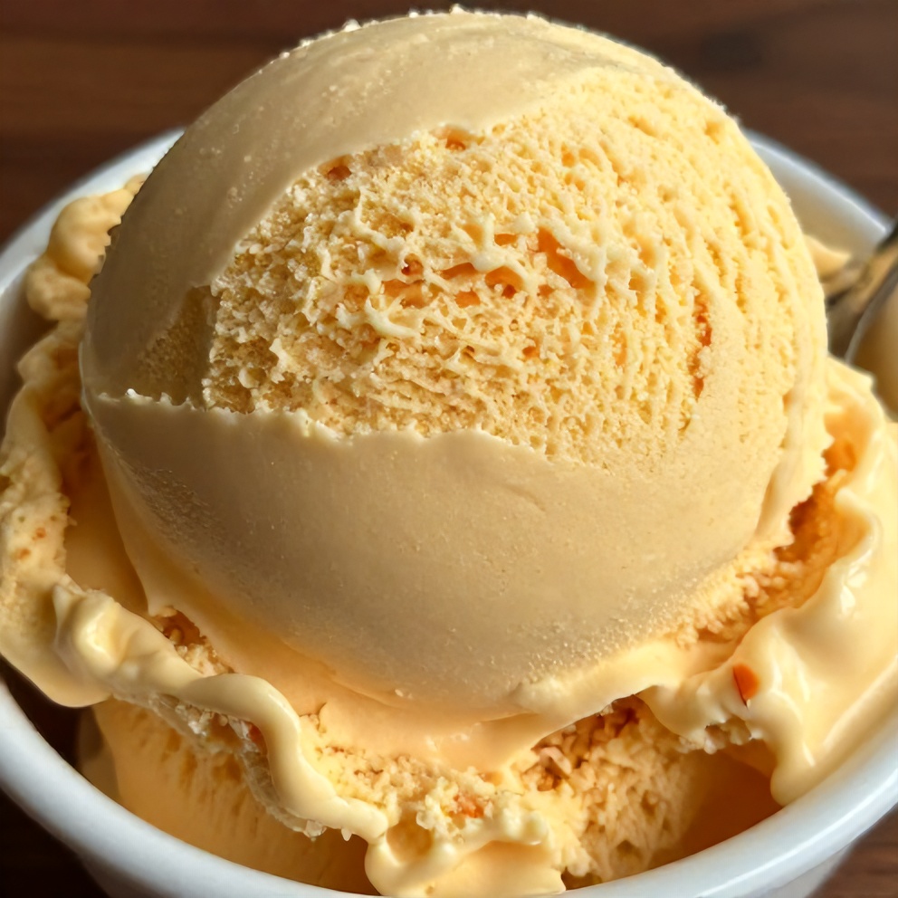 creamy carrot cake ice cream