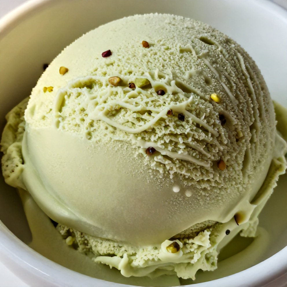 Creamy Pistachio Ice Cream