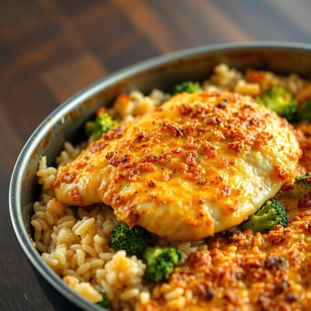 chicken broccoli rice casserole