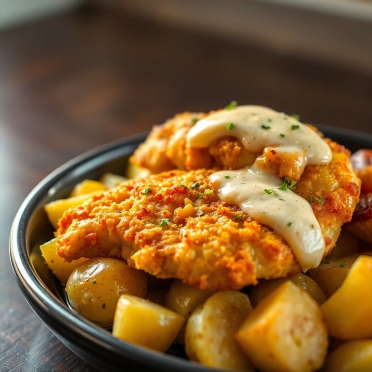Garlic Parmesan Chicken and Potatoes