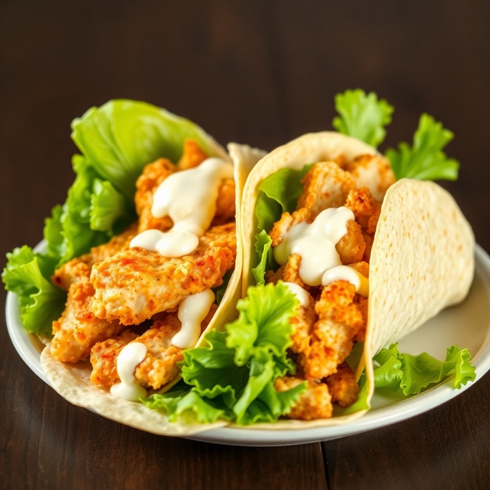 Chicken Caesar Wraps