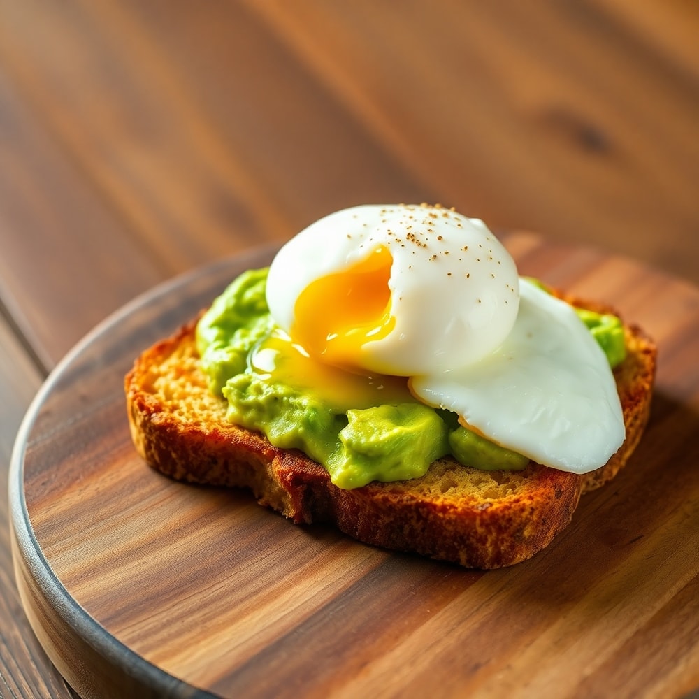 hash brown avocado toast