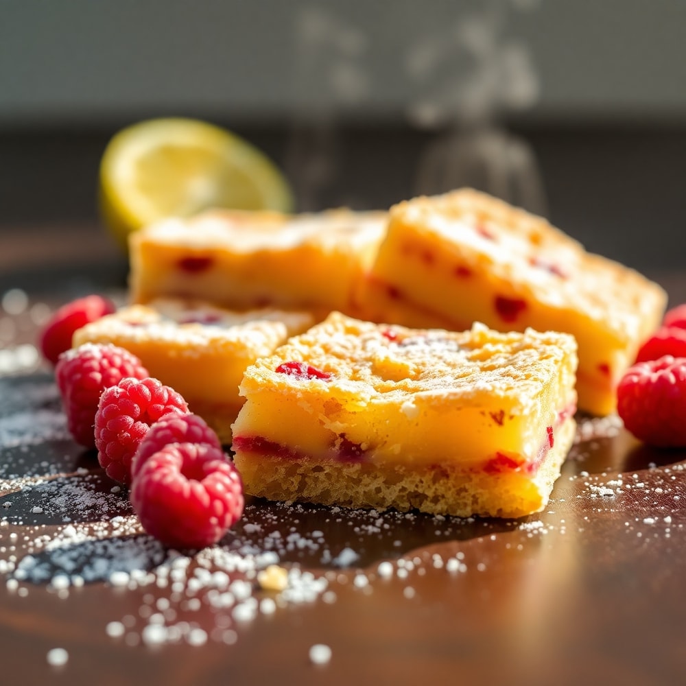 Lemon Raspberry Bars