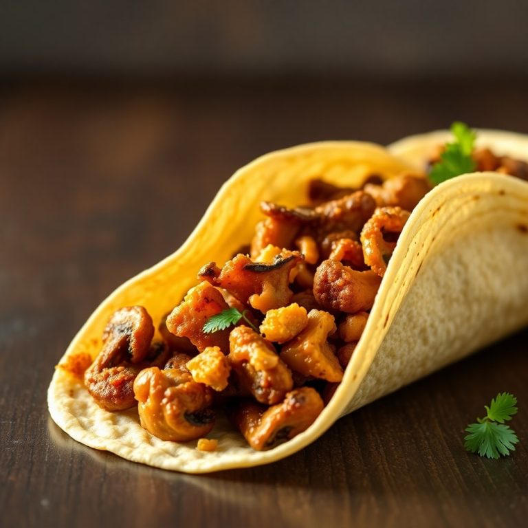 mushroom tacos
