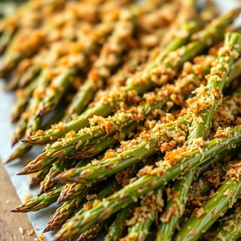 roasted parmesan asparagus