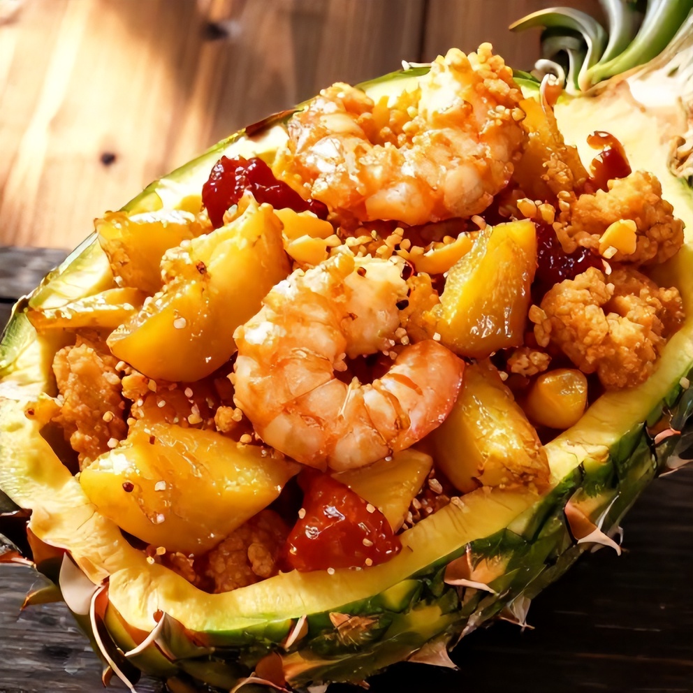 Crispy Sweet Chili Pineapple Shrimp