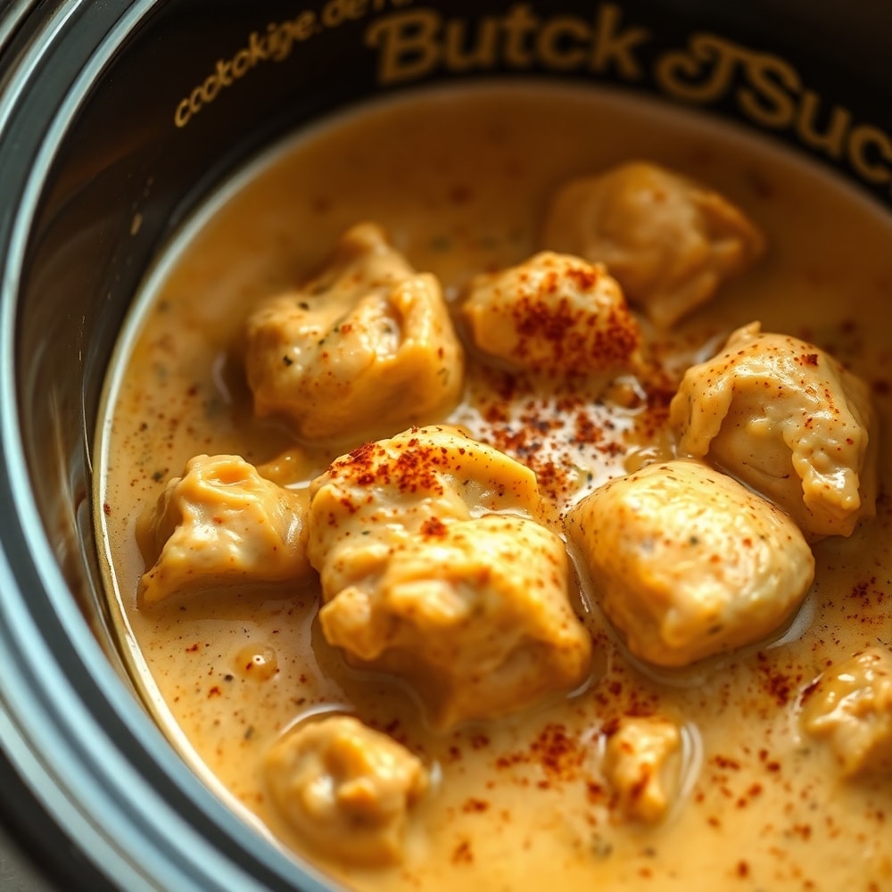 Crockpot Cajun Butter Chicken