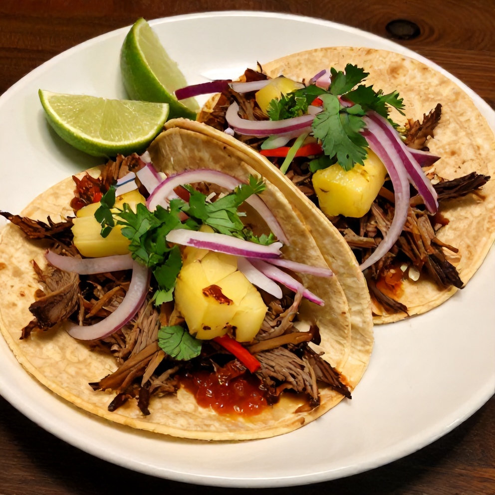 Tacos with Al Pastor Marinade