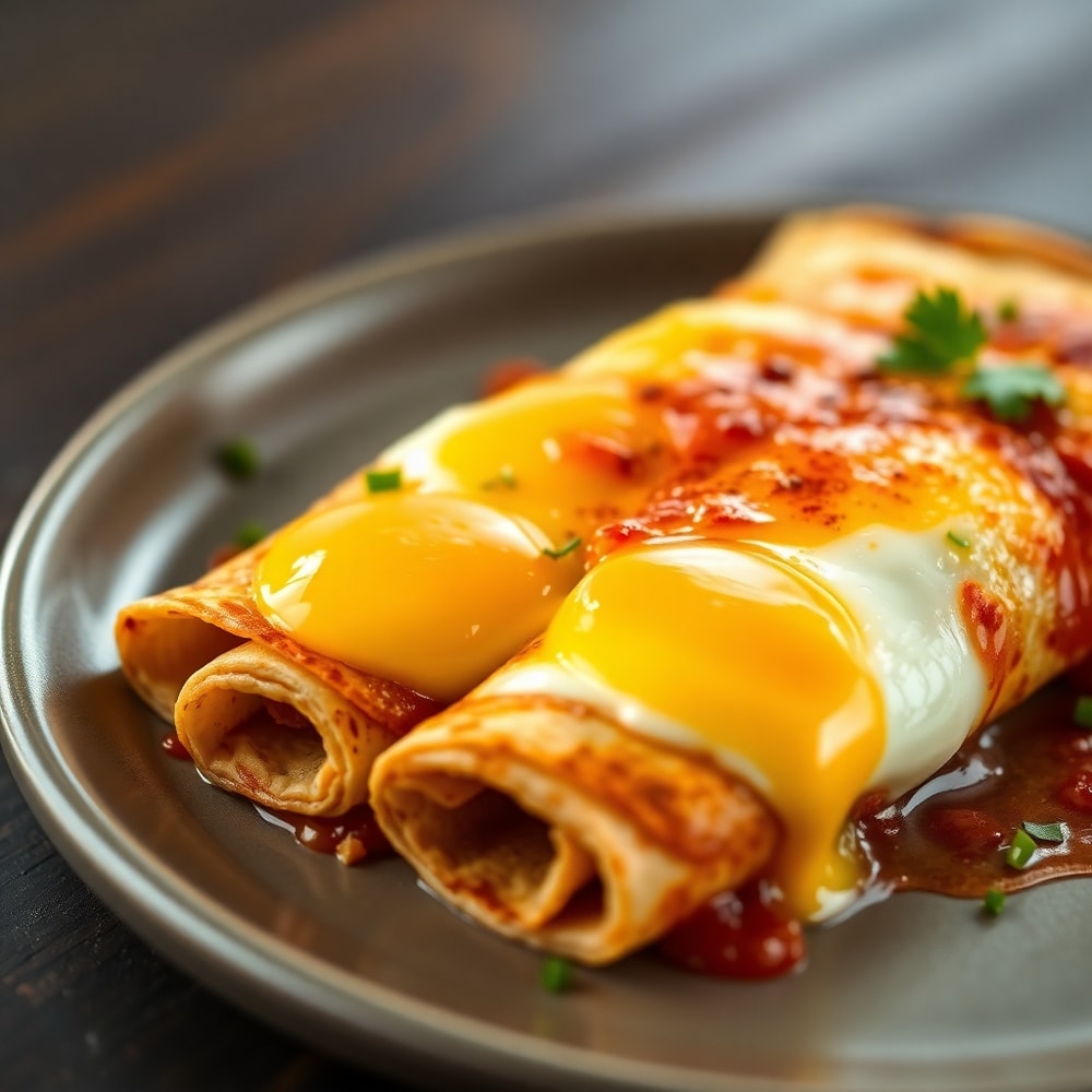 Easy Breakfast Enchiladas