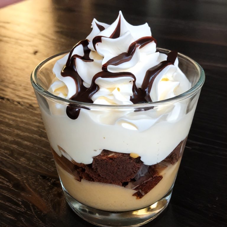 Easy Brownie Trifle
