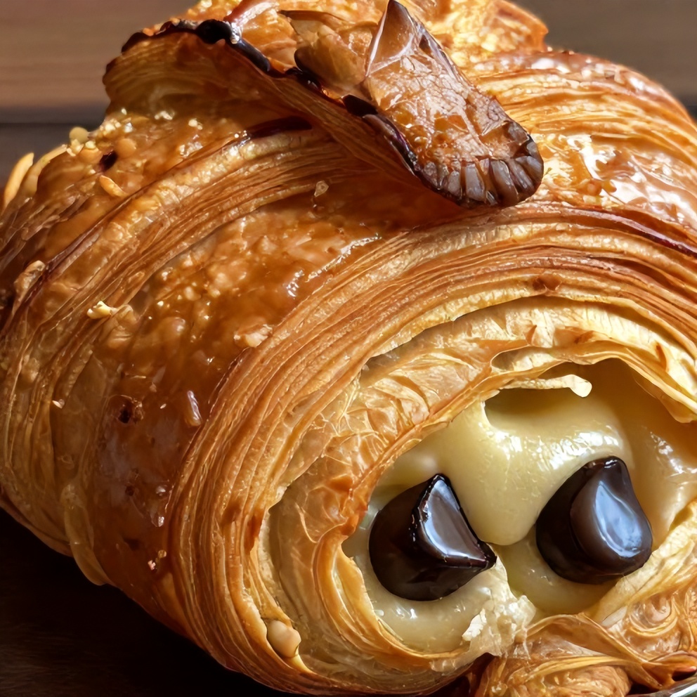 Chocolate Chip Croissant Bake
