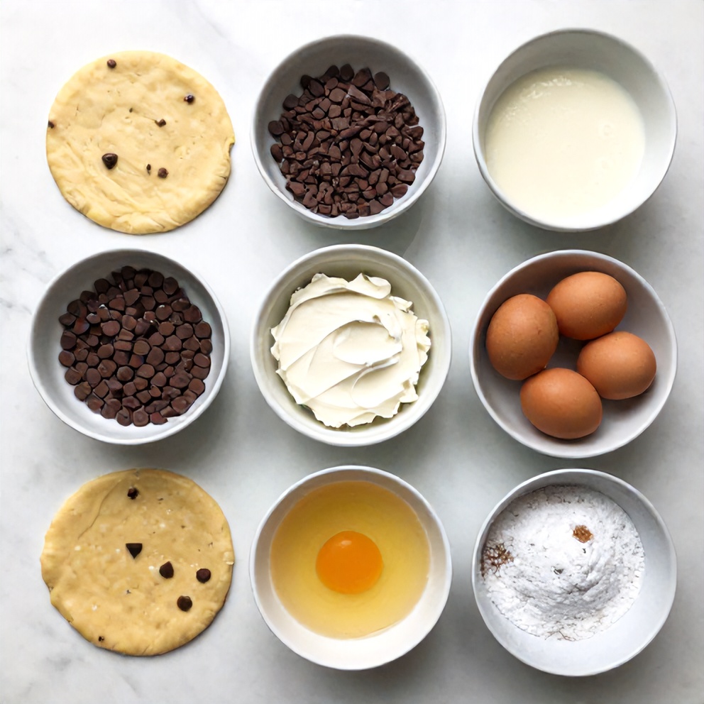 Chocolate Chip Croissant Bake Ingredients