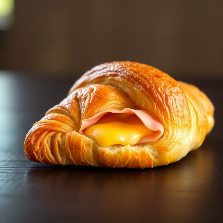ham and cheese croissant