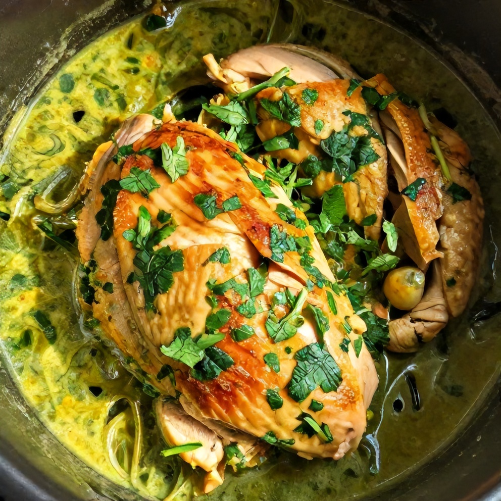 Easy Slow Cooker Cilantro Lime Chicken