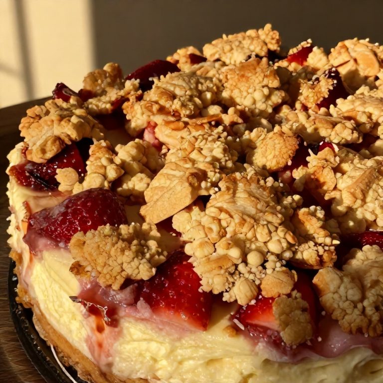 Easy Strawberry Cheesecake Dump Cake