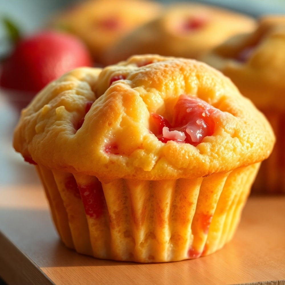 Easy Strawberry Shortcake Muffins Recipe