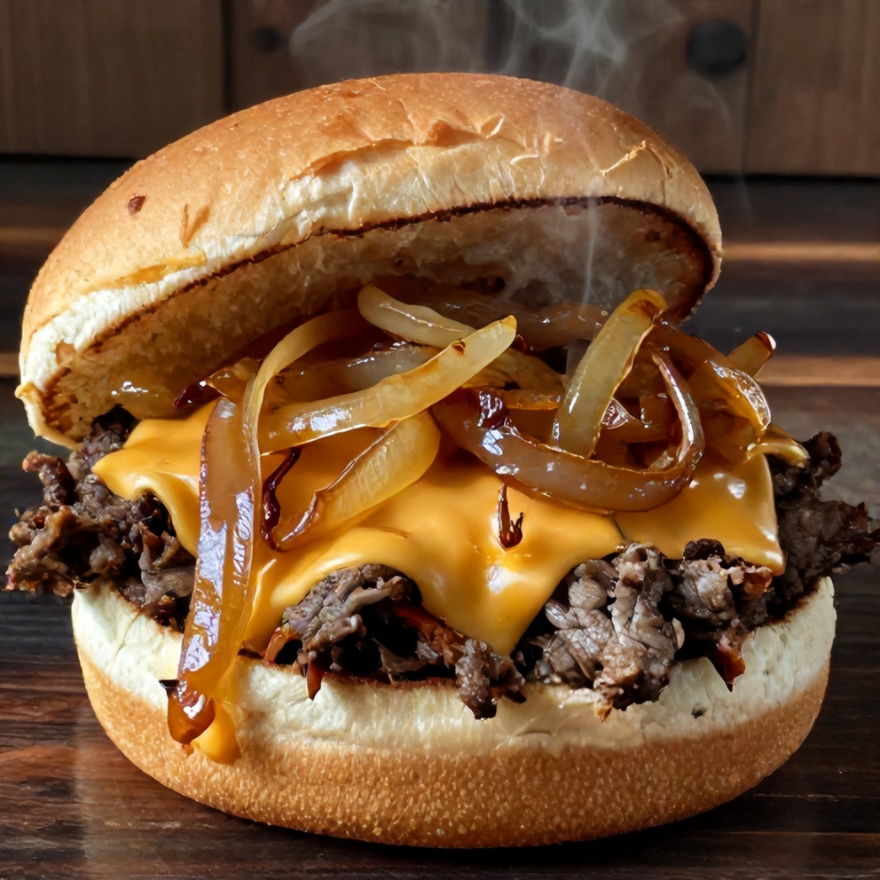 French Onion Beef Sloppy Joes