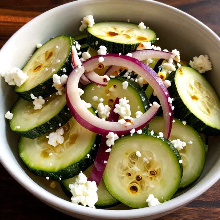 fresh zucchini salad