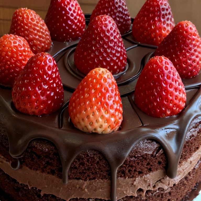 Strawberry Chocolate Cake