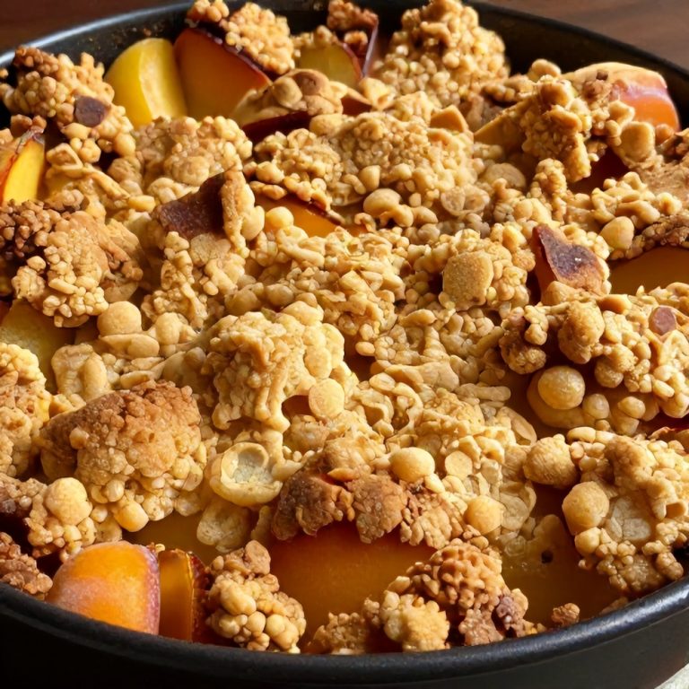 peach cobbler