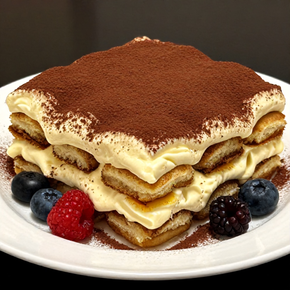 Lemon Tiramisu with Mascarpone Cream