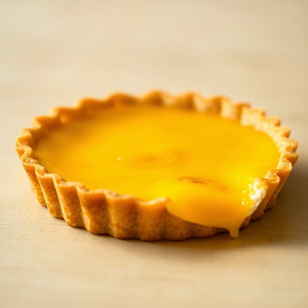 mango curd tart