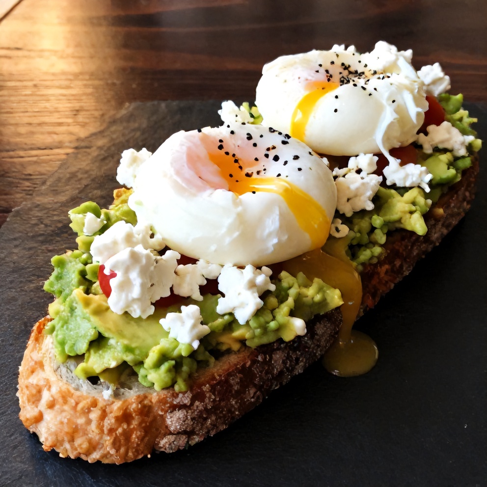 Mediterranean avocado toast