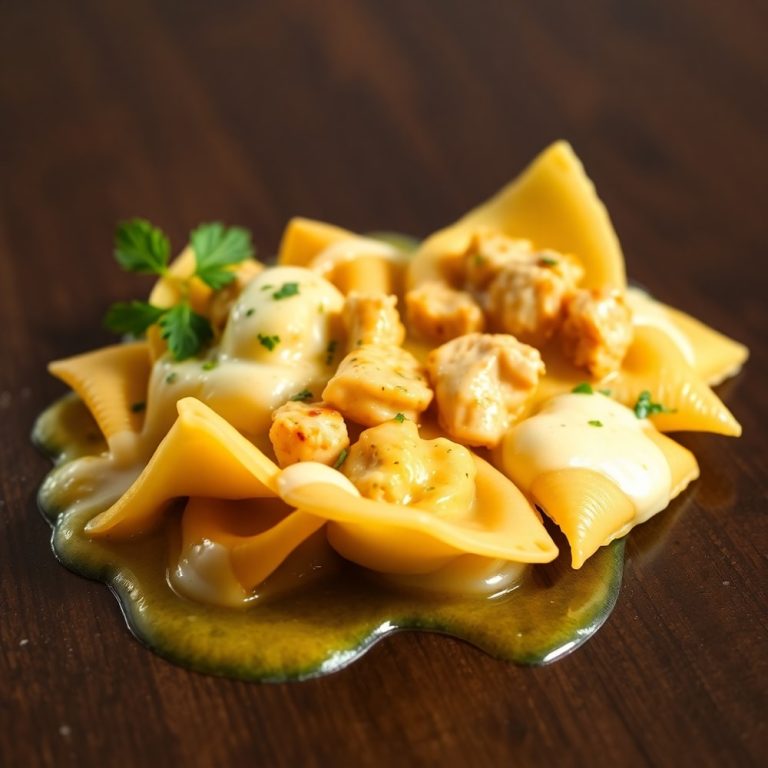 Mozzarella Garlic Butter Chicken Bowties