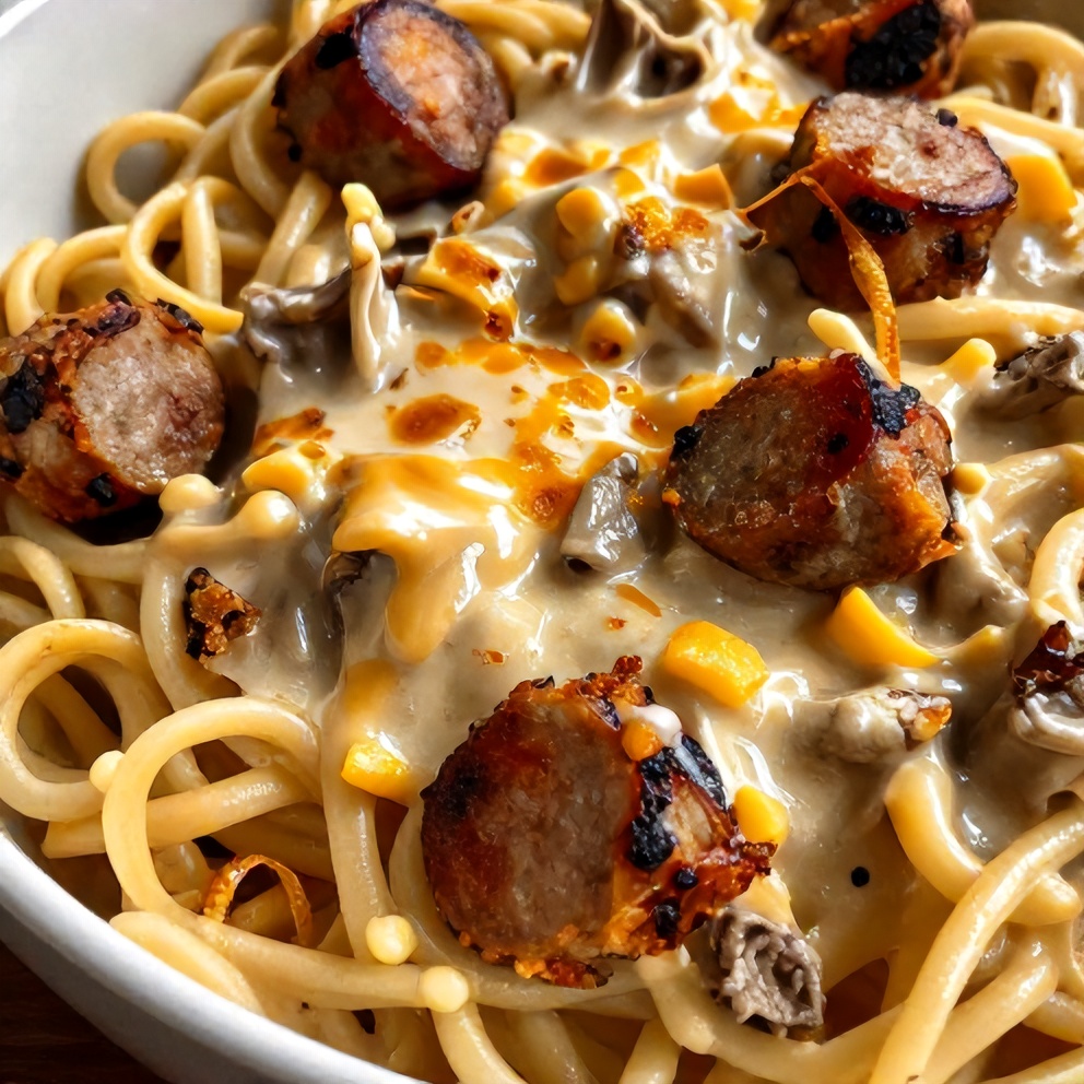 One Pot Cajun Sausage Pasta