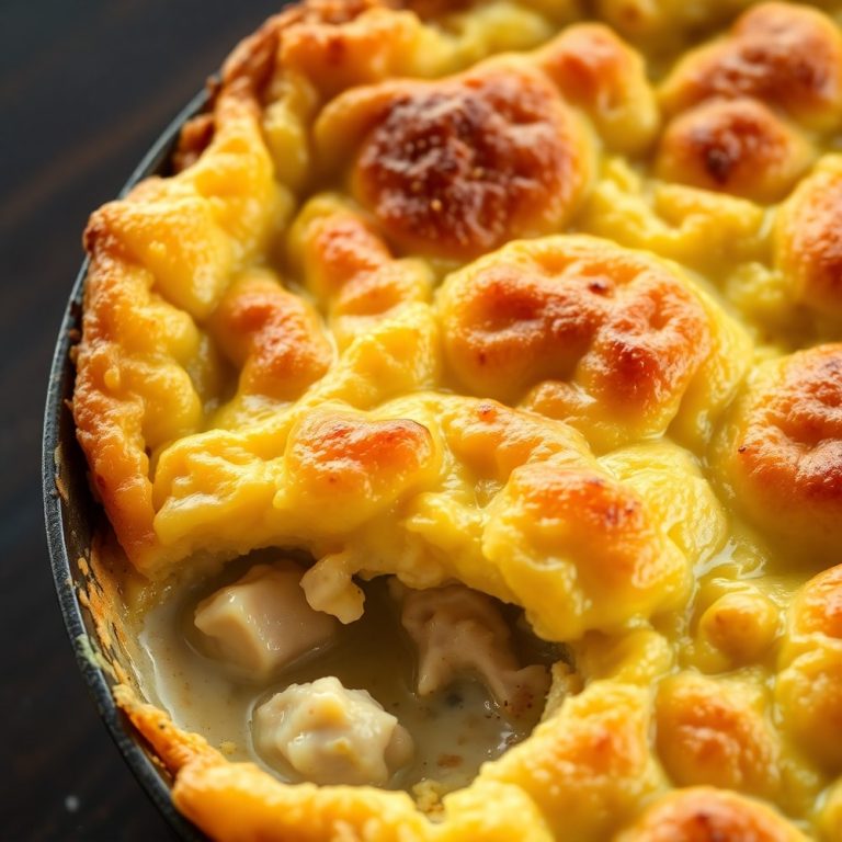 One Pot Gnocchi Chicken Pot Pie