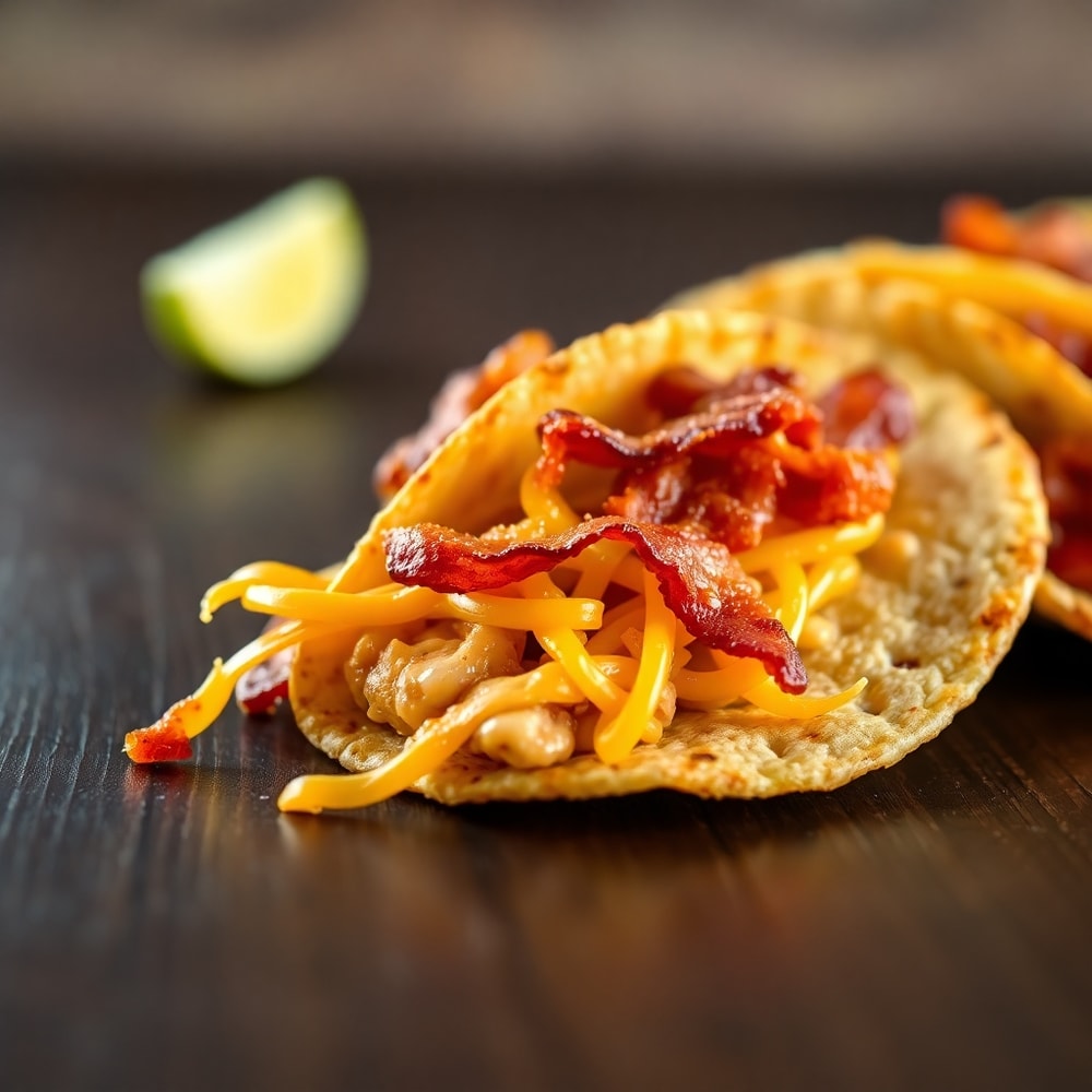 oven baked chicken bacon ranch tacos