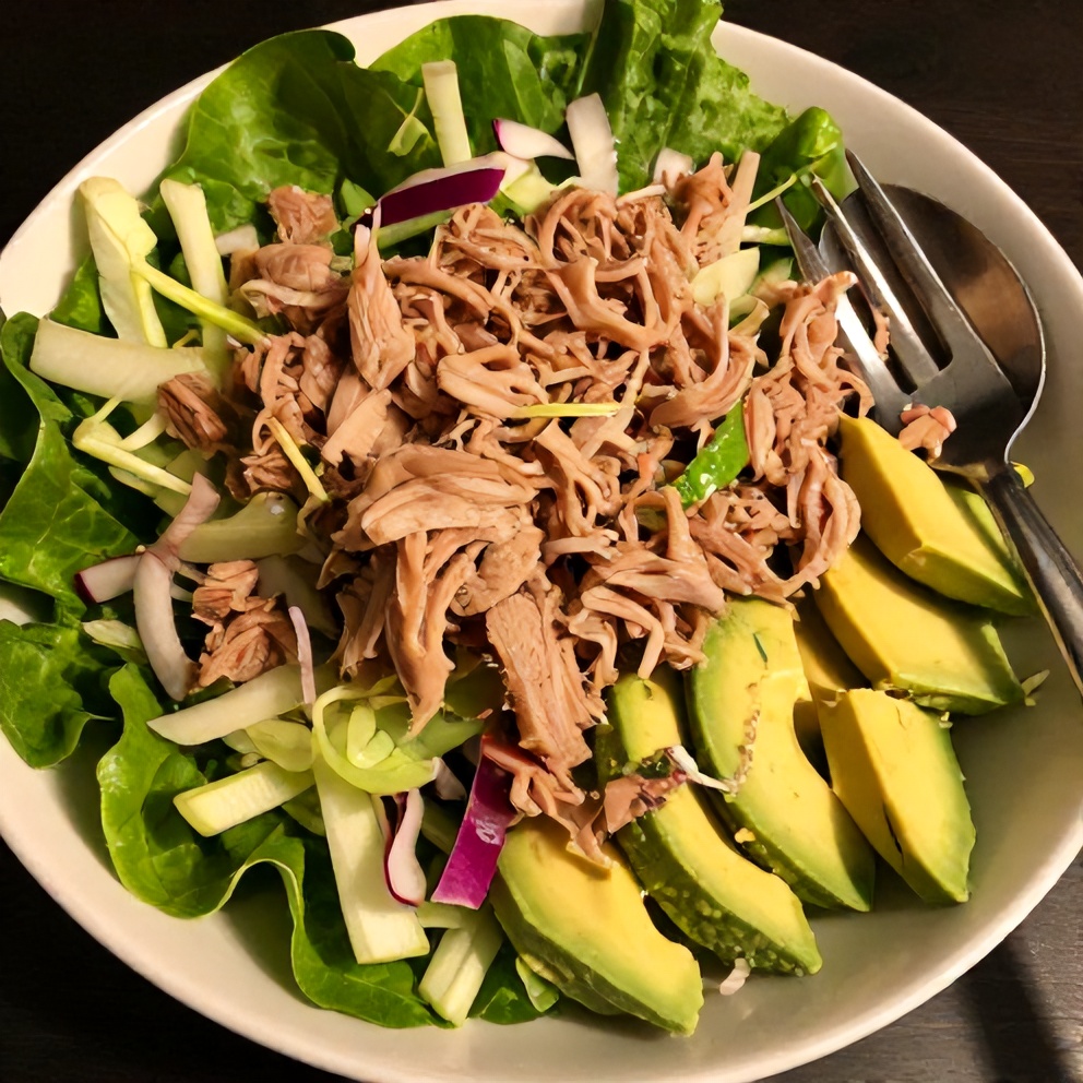 Tuna Salad on Bed of Lettuce