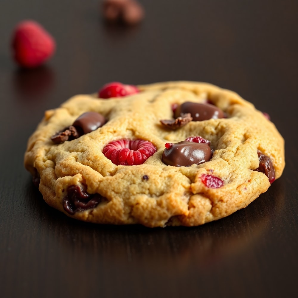 Raspberry Chocolate Chip Cookies