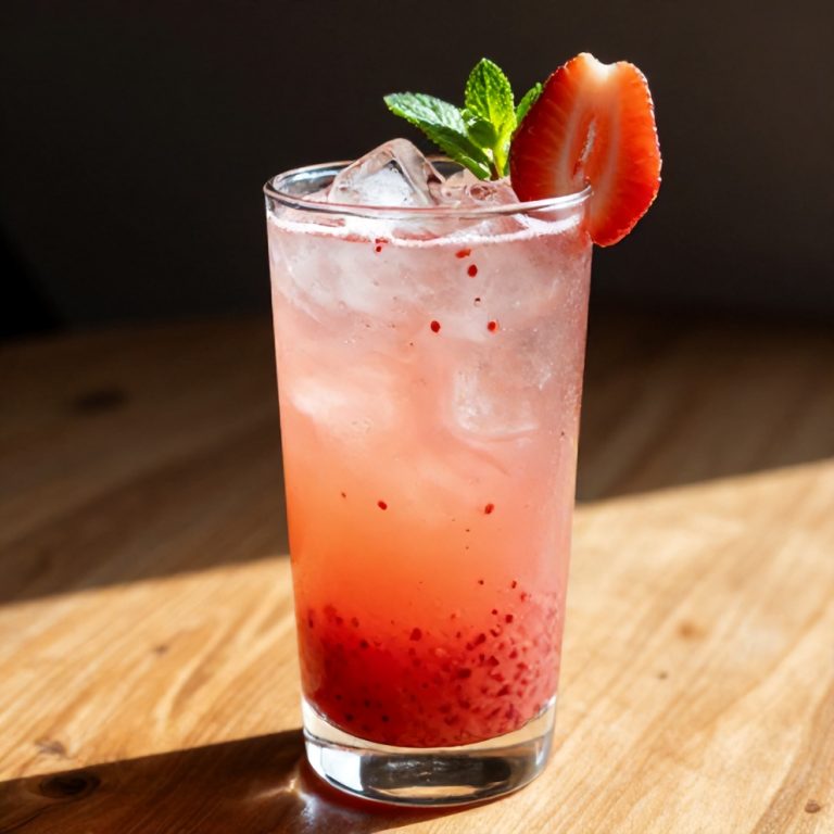 Refreshing Strawberry Mint Lemonade