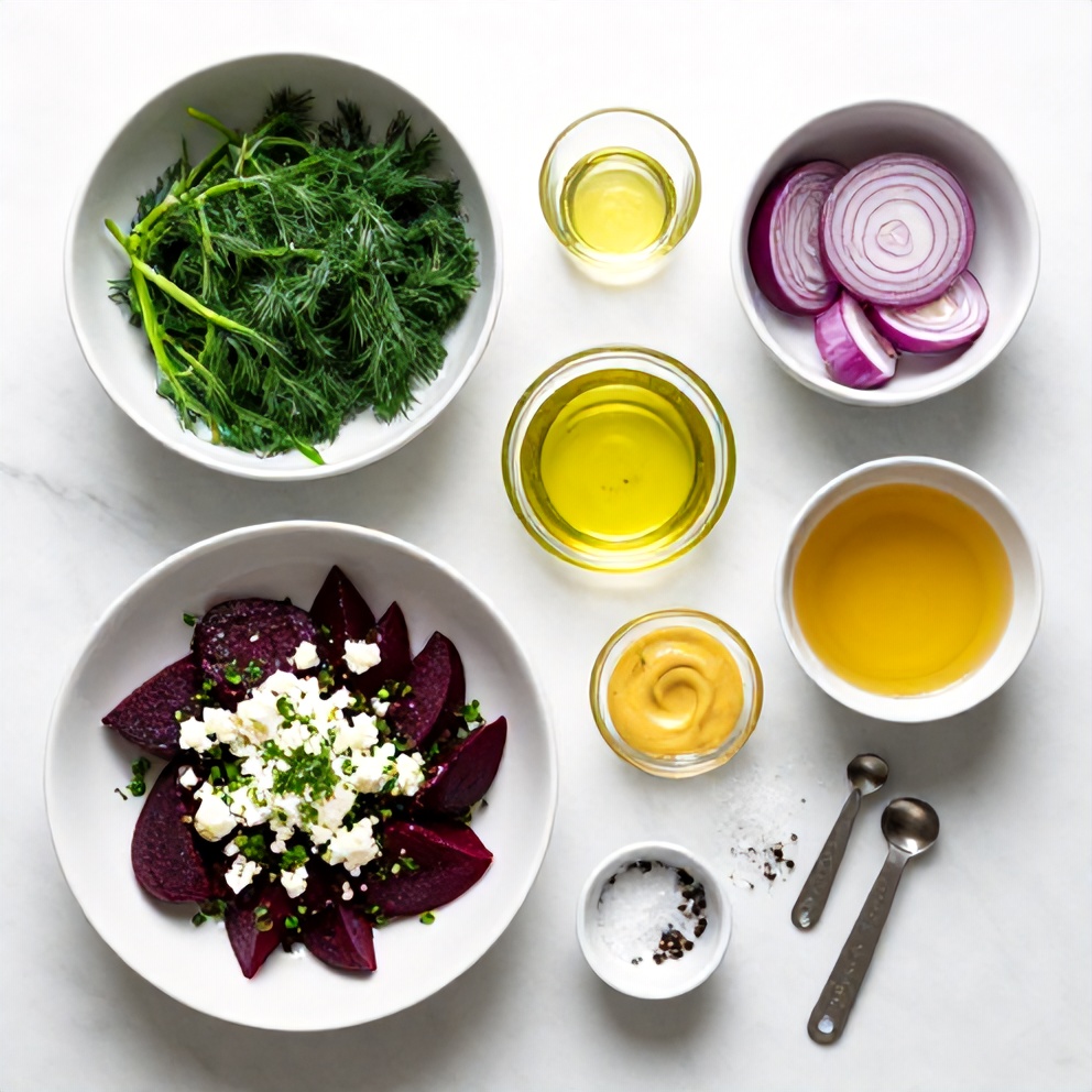 Roasted Beet Salad Ingredients