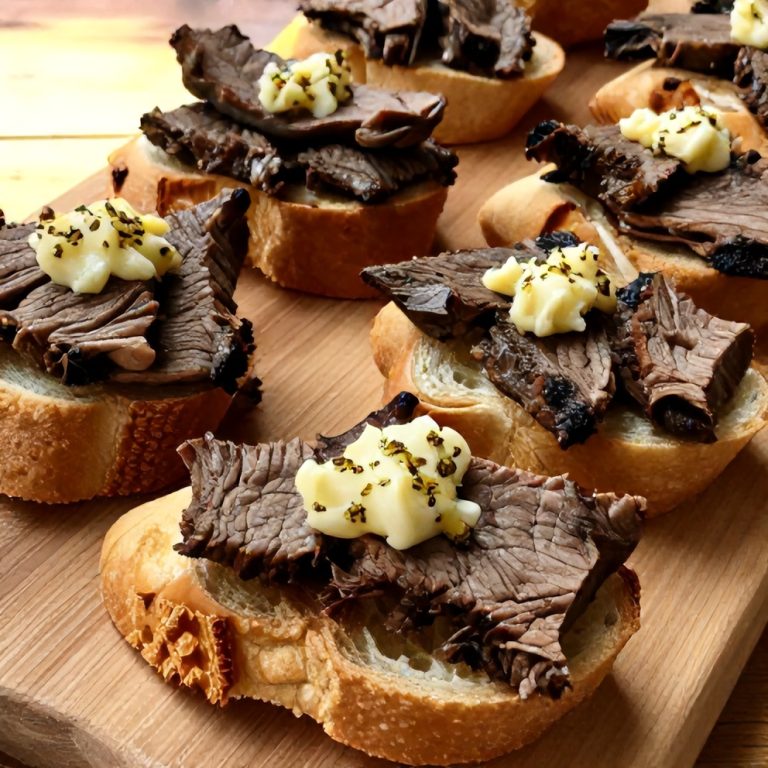 steak crostini