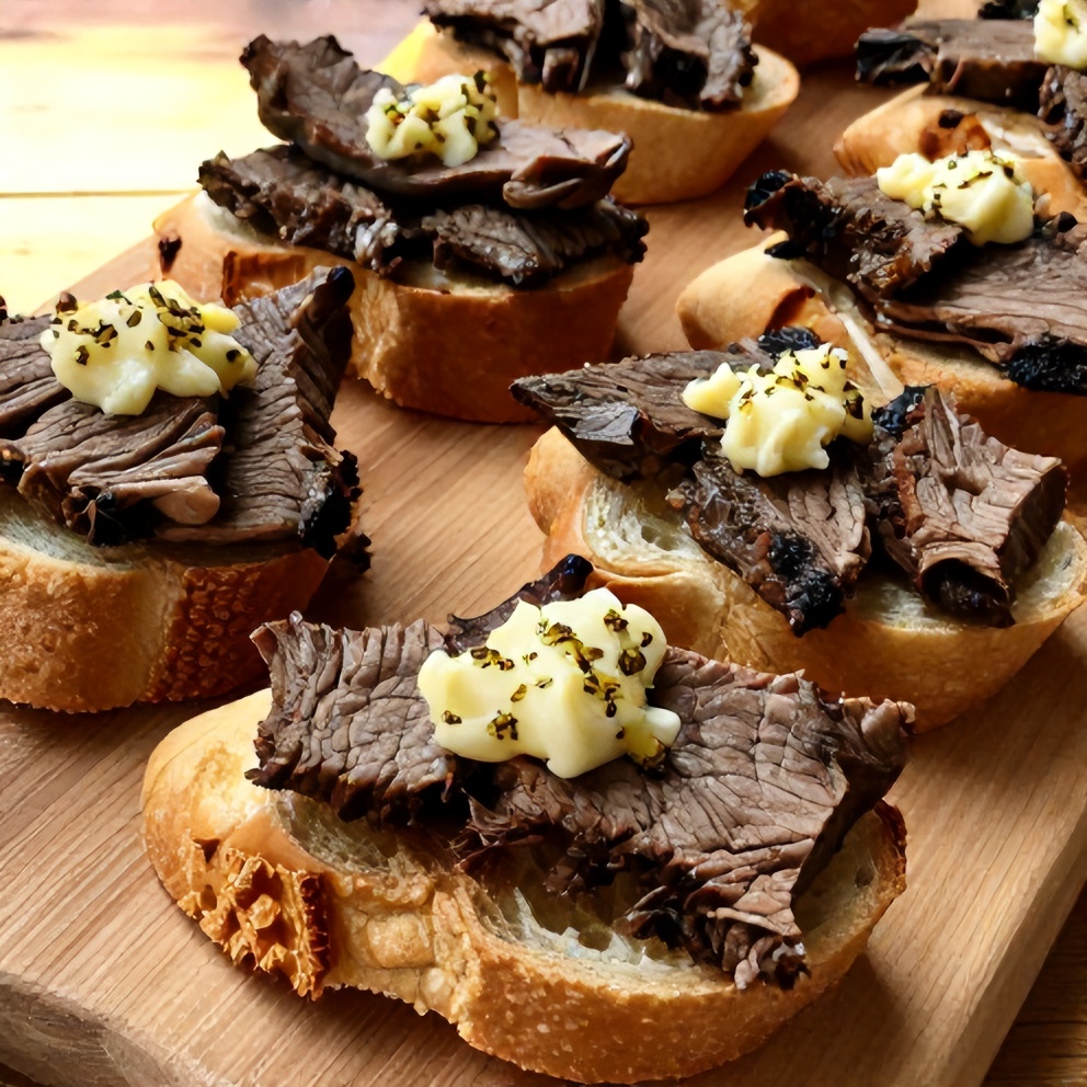 steak crostini
