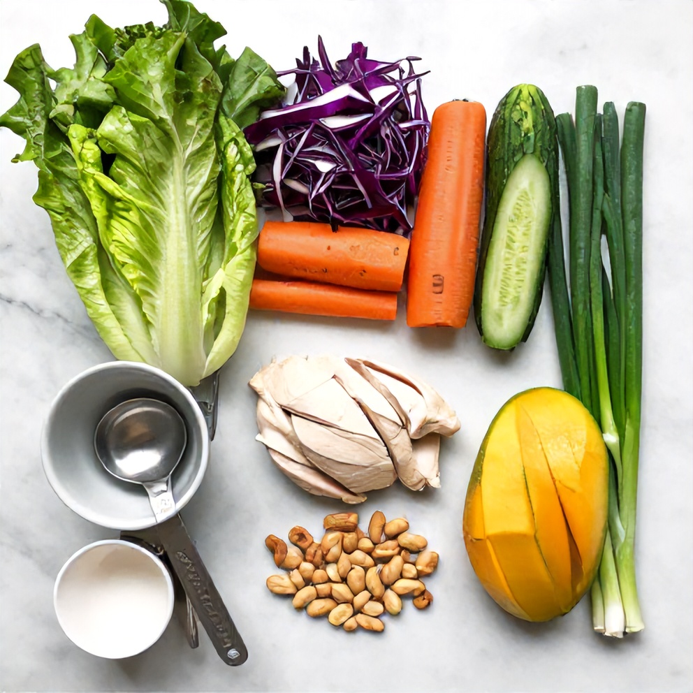 Thai Chopped Salad Ingredients